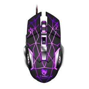 T-WOLF Single Hand Gaming <strong>Keyboard</strong> and <strong>Mouse</strong> Mini Pack Gaming with Led Backlit Suitable for Phone and <strong>Computer</strong> - Product Image 5