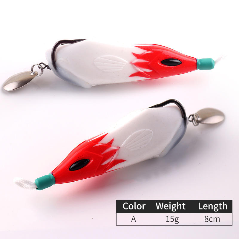 Section a-red head and white body