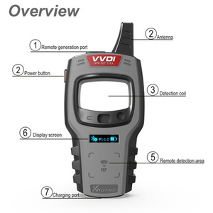2024 Xhorse VVDI Mini vvdi Schlüsselwerkzeug Superchip 4D 4C 46/ID48 Chip Fernschlüsselprogrammierer kostenlose 96bit 48-Klonfunktion kein TOKEN - Product Image 2