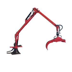 Legname rimorchio con Carico Gru, quattro registri e un log manipolatore - Product Image 4
