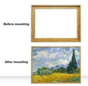 Manufacturers L-shaped Narrow Edge Digital Oil Painting Ps Empty Outer <strong>Frame</strong> Built-in No Mounting Phase <strong>Frame</strong> Hanging Wall - Product Image 5
