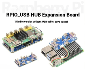 Raspberry Pi Zero Development Board mit USB-HUB-Erweiterung 4-Kanal USB2.0 Top Pin Communication Plug and Play für RPi0 _ SUSB
