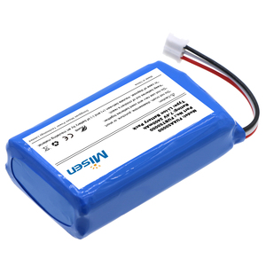 Misen Secvest FUAA50000 50100 50500 50600 беспроводной 50010 Замена 7,4 В 2400 мАч литий-ионный аккумулятор для системы сигнализации ABUS - Product Image 2
