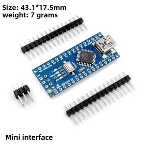 NanoV 3.0 ATMEGA328P-Entwicklungsplatine CH340G Verbesserte Version für Lern-und Ersteller ausbildung Kein Löten erforderlich - Product Image 4