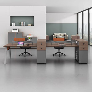 Liyu <strong>Custom</strong> Modern Commercial Office Desks Wooden Modular Extendable Convertible Reversible Table Partition for Home &amp; Gym Use - Product Image 1