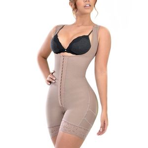 Fajas colombias shaperwear sau sinh kiểm soát bụng phẳng nâng bụng giữa chân giảm béo vỏ bọc logo kim KARDASHIAN - Product Image 3