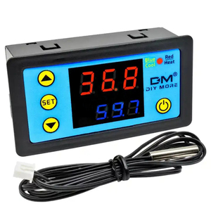 Controlador regulador de temperatura del termostato Digital W3231 12V 24V 220V para incubadora, interruptor inteligente para el hogar, Cable Sensor NTC - Product Image 1