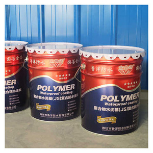Polymer xi măng lợp chất lỏng vật liệu chống thấm JS hợp chất chống thấm phun sơn phủ cho bê tông kim loại mái tường - Product Image 1