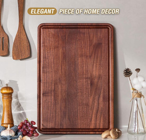 Chất lượng cao lớn đảo ngược Gỗ Óc Chó thớt gỗ butcher khối thớt cho nhà bếp - Product Image 5