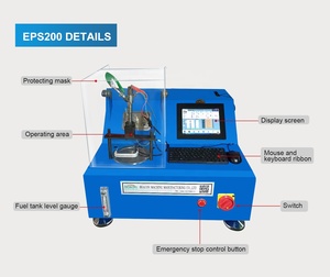 Inyector de Common rail EPS200 /NTS200 /DTS200, sistema de flujo de banco de prueba con servomotor - Product Image 2