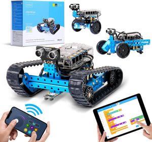 Makeblock mBot Ranger 3 in 1 Robot kiti, robotik kodlama kiti çocuklar için Scratch & Arduino programlama öğrenmek