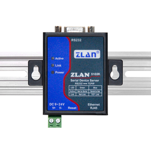 ZLAN5103K Ethernet RJ45 zu RS232 RS485 RS422 Serieller Konverter TCP/IP Kommunikations-und Netzwerk produkt