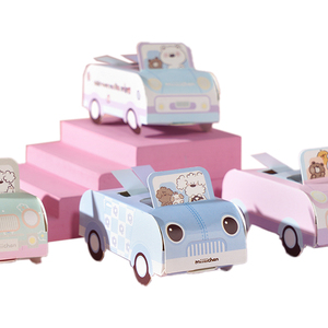 Miiiiichan可定制3D汽车设计卡通记事本小卡便签许可证促销产品 - Product Image 1