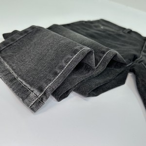 Tùy Chỉnh Người Đàn Ông Của Hợp Thời Trang Rắn Màu Hàng Hóa Denim Quần Quan Hệ Nhân Quả Phong Cách Thoáng Khí Thêu In Người Đàn Ông Jeans Với Nút - Product Image 6
