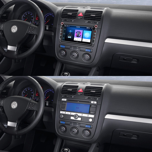 BQCC 8英寸大众全球定位系统播放器，带IPS屏幕Carplay安卓辅助和蓝牙倒车后视和视频输入功能 - Product Image 2