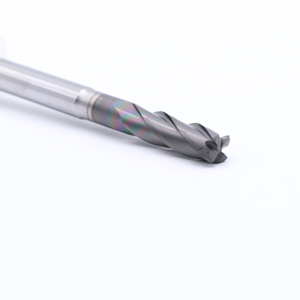 UNT硬质合金Fresa金刚石涂层数控刀具4槽角半径立铣刀石墨 - Product Image 6