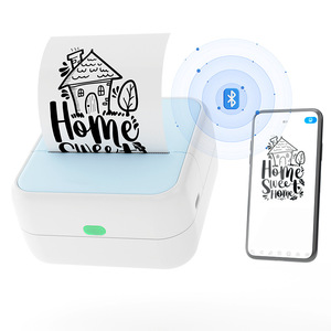 Ev ve ticari kullanım için taşınabilir termal etiket yazıcı Android arayüzü 57mm Max baskı barkod işareti ve etiket etiketleme - Product Image 5