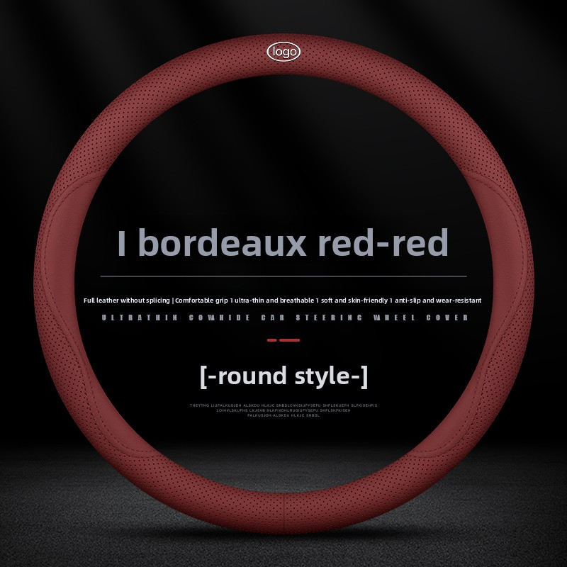 The circular interface is volcanic red