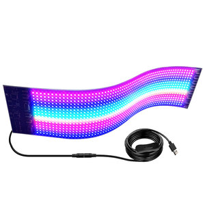 Advertising Scrolling Programmable <strong>LED</strong> Car <strong>Display</strong> Sign Waterproof Material <strong>Flexible</strong> <strong>LED</strong> <strong>Display</strong> for Car Shop Bar APP Edit Sign - Product Image 1