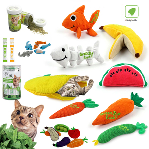AFP-Accesorios para gatos, juguetes interactivos para gatos, varita de plumas para gatos, juguetes de hierba gatera, rascador para mascotas pequeñas - Product Image 6