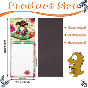 Nhà Máy Trực Tiếp Cung Cấp Tùy Chỉnh Từ Memo Pad Tủ Lạnh Nam Châm Dính Lưu Ý Nam Châm Tùy Chỉnh Notepad Để Làm Danh Sách Cho Tủ Lạnh - Product Image 6