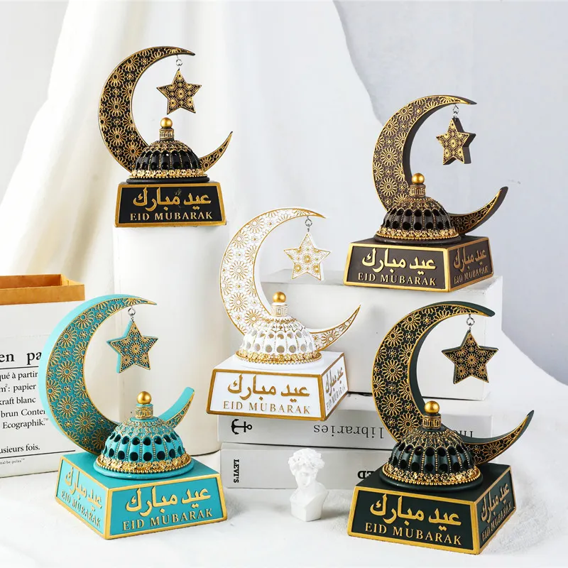 Groothandel Wierook Eid Mubarak Ramadan Decoratie Halve Maan Wierookvat Tafeldecoratie Wierookhouders Benodigdheden