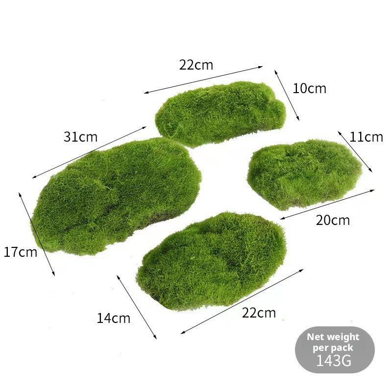 boules de mousse vert clair