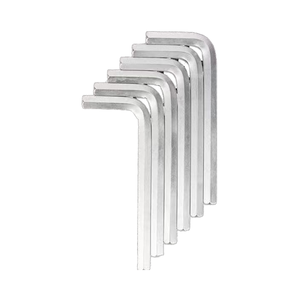High Quality Zinc-Plated Steel <strong>Hex</strong> Wrench M3 M4 M10 Hardware Tools' Allen <strong>Hex</strong> <strong>Key</strong> - Product Image 1