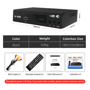 Junuo-Receptor digital ISDBT STB, decodificador isdb-t, Android, DVB, caja de TV, nuevo diseño, OEM - Product Image 6