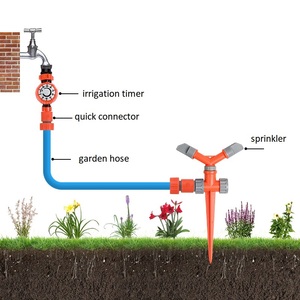 Strumenti di irrigazione giardino 2 ore di acqua da giardino <span class=keywords><strong>Timer</strong></span> automatico irrigazione irrigazione Controller