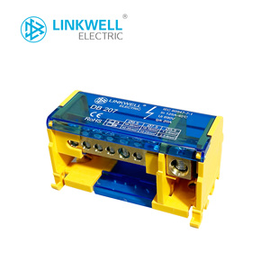 2極7穴35mm/25mm/6mm出力入力配電ネジ端子台 - Product Image 3