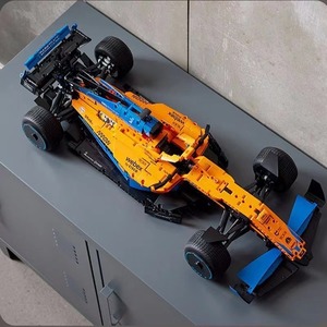 MCLUNE <strong>F1</strong> Formula Racing Car Model <strong>Toy</strong> Large 1:8 Scale Building Blocks Plastic for Lego Cross-Border Assembled Gift - Product Image 3