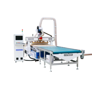 Mesa de descarga de carga automática 1328 1224 Máquina de corte CNC de anidamiento Enrutador CNC ATC anidamiento para línea de producción de muebles - Product Image 2