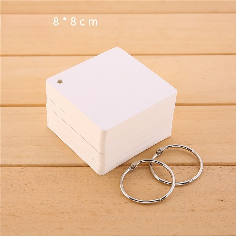White 8 * 8 punching (send iron ring)