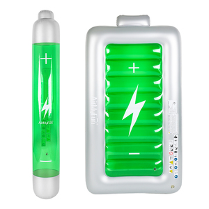 La fabbrica ha personalizzato il galleggiante di forma della batteria della piscina galleggiante che cavalca il galleggiante gonfiabile della piscina gonfiabile giostra per gli adulti - Product Image 5