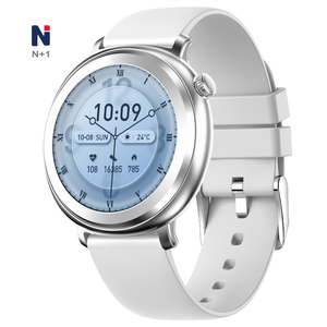 Doğrulanmış üretici yuvarlak IPS ekran NKX21 yeni yüksek skor ekran kadın Smartwatch Reloj Inteligente akıllı saat apple için - Product Image 2