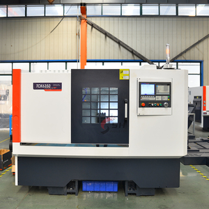 Torno CNC de cama sesgada de alta precisión TCK6350 Torno automático de metal universal Máquinas herramientas personalizadas - Product Image 2