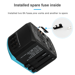 All in One Universal Multi <strong>Plug</strong> <strong>Adapter</strong> with USB Port Type C <strong>Plug</strong> AC <strong>Power</strong> Charger <strong>Adapter</strong> with AU US UK EU <strong>Plug</strong> - Product Image 2