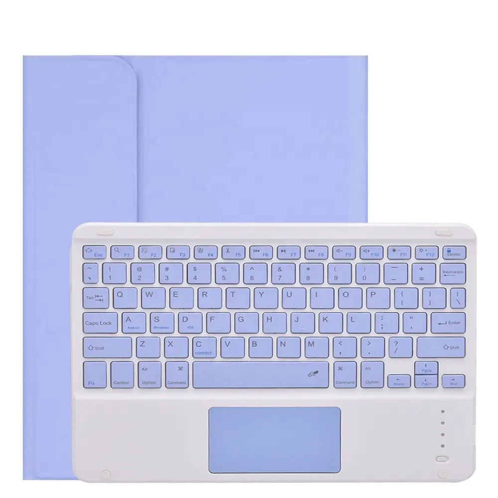 Samsung Galaxy Tab için A7 lite durumda klavye ile, 8.7 inç T220 T225 kablosuz klavye manyetik Folio kapak
