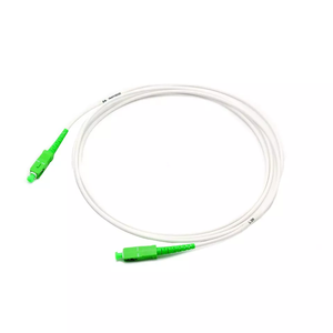 Wholesale <strong>Telecom</strong> FTTH Single Mode SC APC Simplex White Fiber Optic Patch Cord 2.0mm 3.0mm - Product Image 2