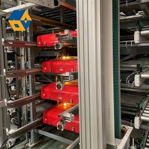 Sistema de estantería de almacenamiento y recuperación automatizado de almacén ASRS de metal de alta resistencia Sistema de estantería multilanzadera industrial OEM inteligente - Product Image 6