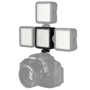 2AA Battery Mini DSLR Night Photographic Fill Lighting 1/4 Mounting <strong>High</strong> Power Panel 49 LED Video <strong>Light</strong> for Smartphone Camera - Product Image 5