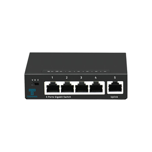 Netzwerk 10/1000m Gigabit Ethernet 5 Ports Netzwerk-Switch Desktop -10 ~ 55 Grad C Leise Umgebung Working Home Enterprise Using