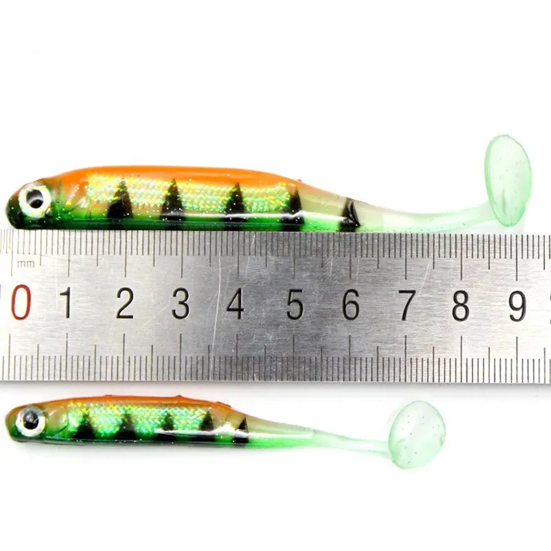 Nieuwe Collectie Groothandel 9Cm 5G Shads Custom Kleuren Brochet Bionische Aas 7Cm 2G Wobbler Vissen Lokt gemakkelijk Cleaner Swimbait