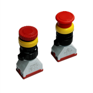 Pulsante di arresto di emergenza a prova di esplosione rotondo industriale pulsante di indicatore del controller impermeabile - Product Image 2
