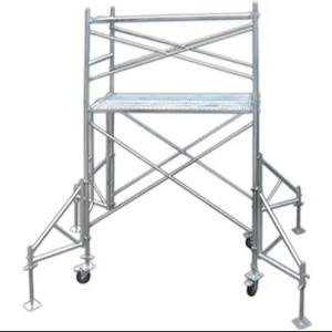 Andamio de fibra de vidrio de acero de alta calidad Venta caliente Marco de Construcción móvil Alquiler DE SEGURIDAD Andamio móvil para la construcción - Product Image 1