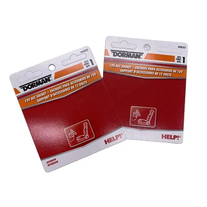 Vendita diretta in fabbrica inserto Blister per schede di carta imballaggio per Blister di carta Slide Card
