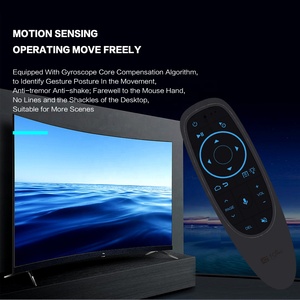 Yeni G10s pro kablosuz uzaktan kumanda arkadan aydınlatmalı 2.4 & BT5.0 çift modül hava fare ile uyumlu ATV ses ve IR öğrenme - Product Image 4