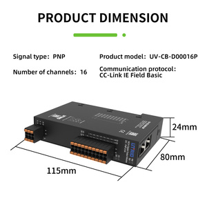 Prezzo all'ingrosso 16 uscita digitale remoto modulo IO CC-Link cioè campo base Plc Controller di programmazione - Product Image 2