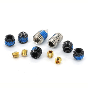 M1.4 m1.6 m2 m2.5m3ファスナー小型固定トルクスグラブネジ16mmフラットボール/6フラットヘッドグラブネジセットナイロンチップ止めネジ - Product Image 5